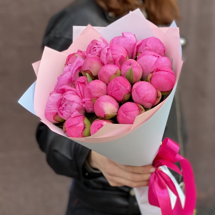 21 розовый пион Флеминг